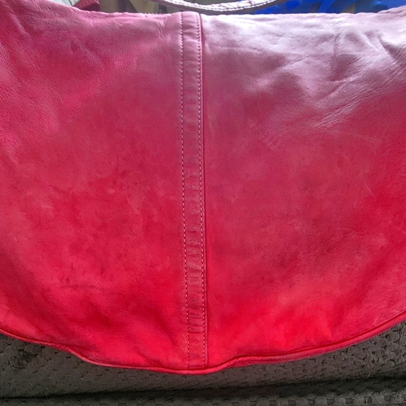 Coach Vintage Ergo Pink Napa Leather Rare Hobo Bag PREOWNED VINTAGE COND… - Picture 9 of 10